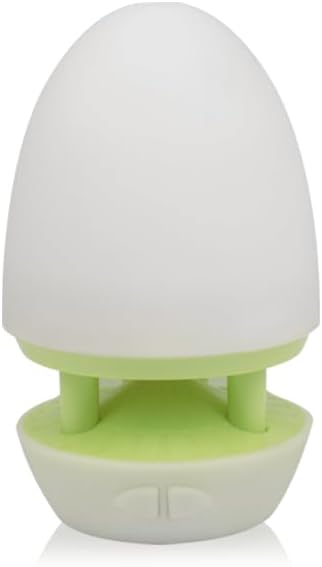 Egg-Shaped Small Essential Oil Diffuser: Creative Design for Home, Bedroom, Children's Room - Mini, Ultrasonic, Silent Cold Fog Humidifier with Colorful Night Light and Air Humidification，White